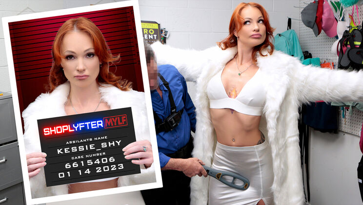 [ShopLyfterMYLF] - Redhead Caught Red-Handed in Steamy Anal Sex - Rusty Nails - Kessie Shy