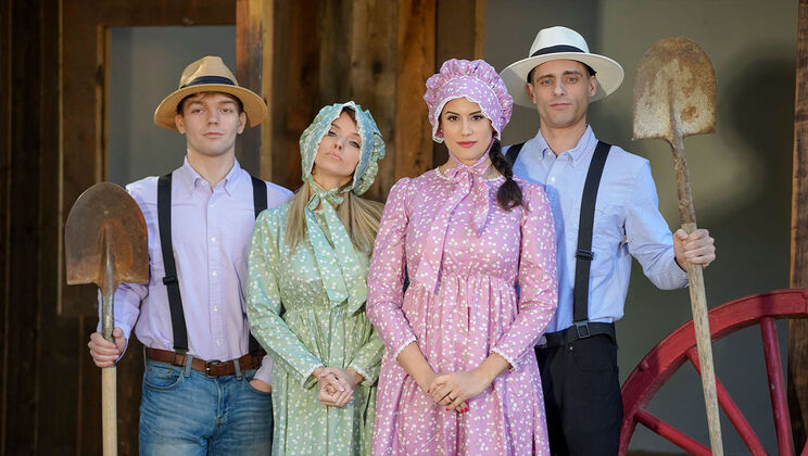 [MomSwap] - Four Some Fun with the Amish - Pristine Edge - Penny Barber - Billy Boston - Joshua Lewis