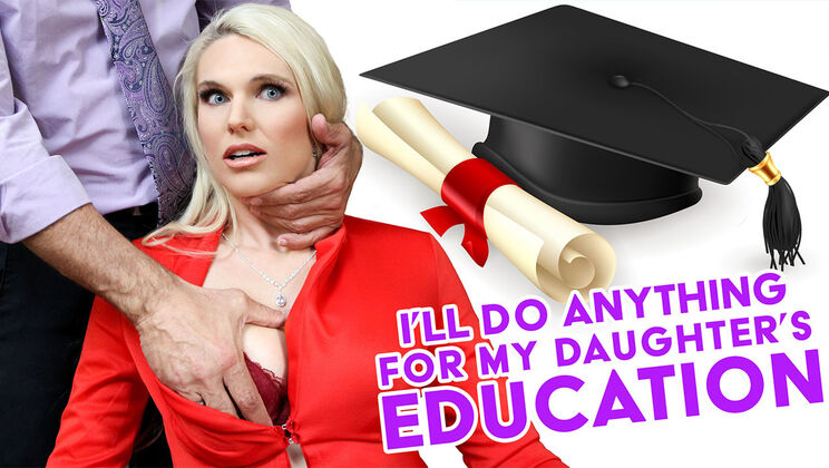 [PervPrincipal] -  The Blonde with Big Tits and a Facial  - Filthy Rich - Sydny Davis