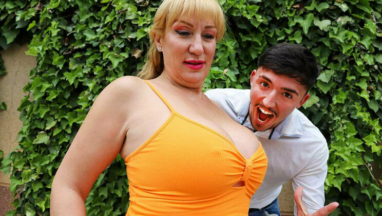 [Grandmams] - MILF's Big Ass Takes Toy Boy's Cock