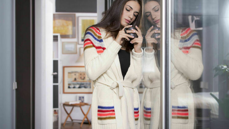 Beautiful Eva in Panties and Thong