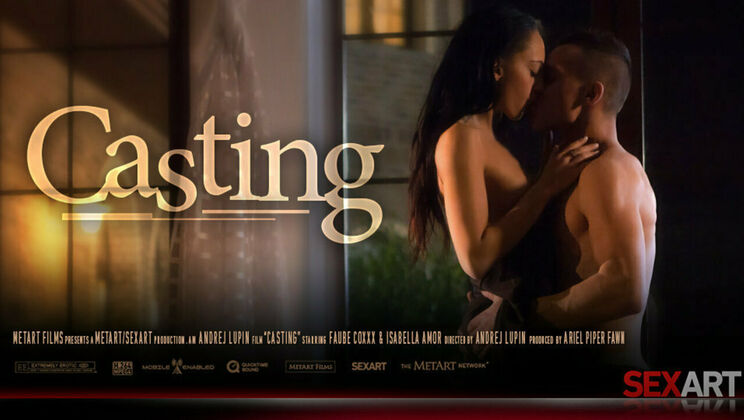 Close-Up Kissing: Czech Couple's Intimate Moment