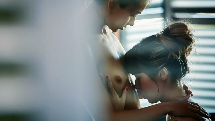 Shrima Malati and Mona Kim Outdoor Lesbian