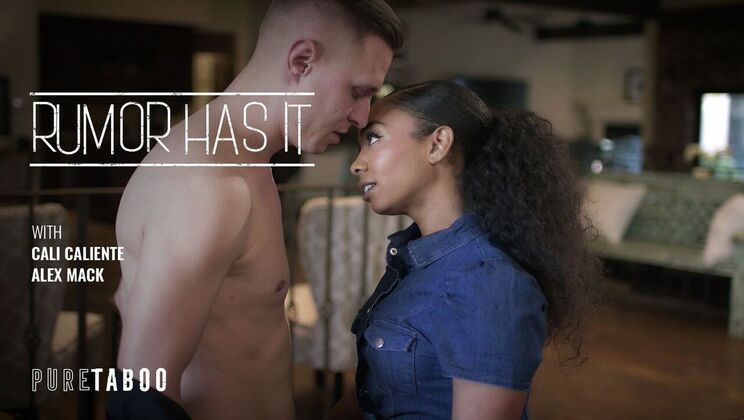 [PureTaboo] - Kissing and Licking Ebony Pussy - Alex Mack - Cali Caliente