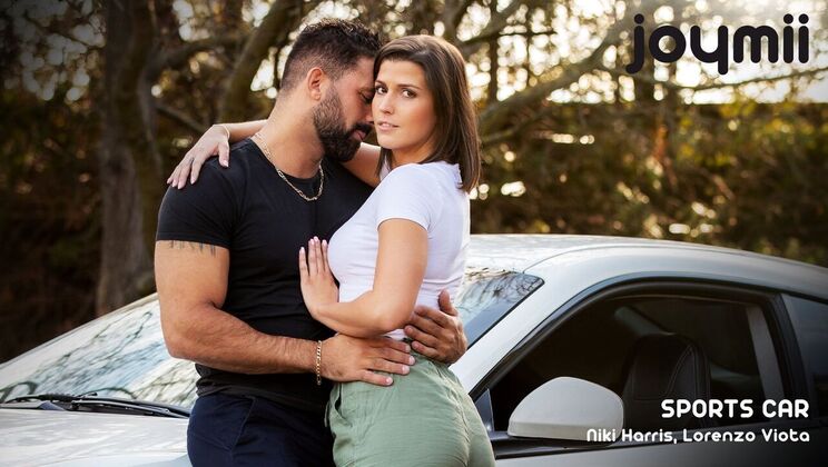 Sports Car Blowjob with Cum in Mouth