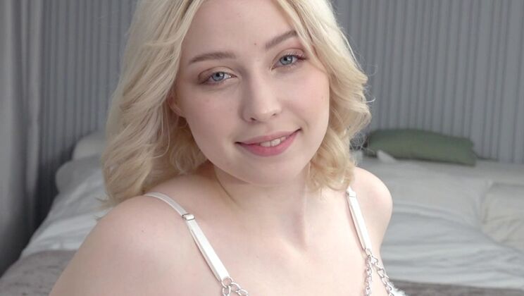 Blonde Teen's First Anal Sex with BBC