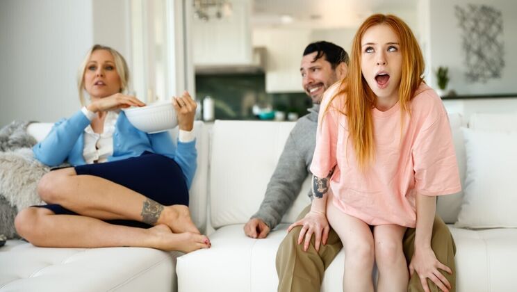 [Dilfed] - Blowjob and Cumshot with College Teen - Tommy Pistol - Madi Collins