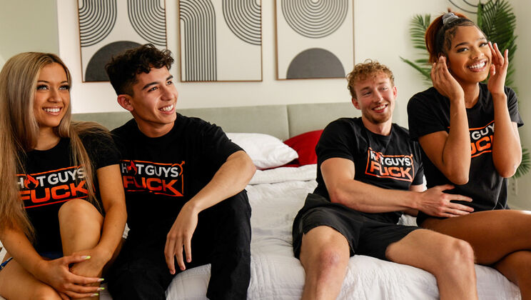 [HotGuysFuck] - Francesca Rossi's Seductive Interview Turns into a Steamy Hookup