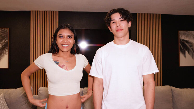 [HotGuysFuck] - Tattooed Latina Reina Heart in Late Night Sex - Reina Heart - Kody Lux