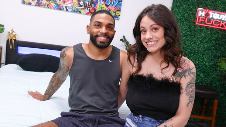 [HotGuysFuck] - Melody Foxx Gets Intimate with James Harp's Muscular Abs - Melody Foxx - James Harp