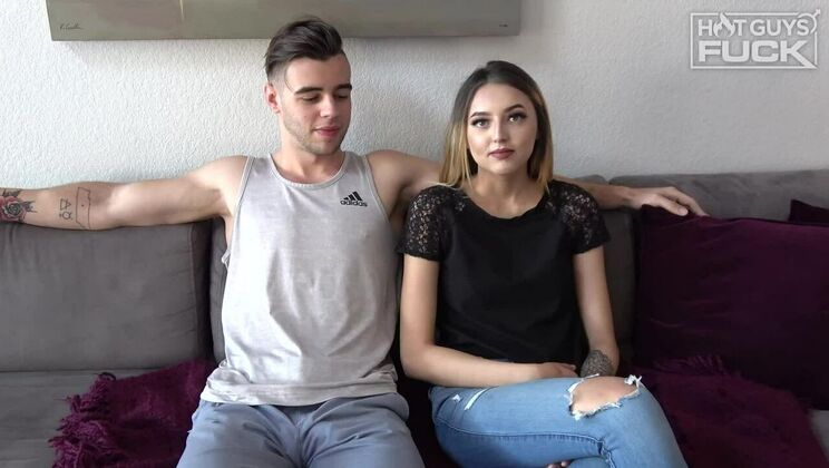 [HotGuysFuck] - Tattooed Teen Nicole Kidd Enjoys Kellan Hartmann's Huge Dick - Nicole Kidd - Kellan Hartmann