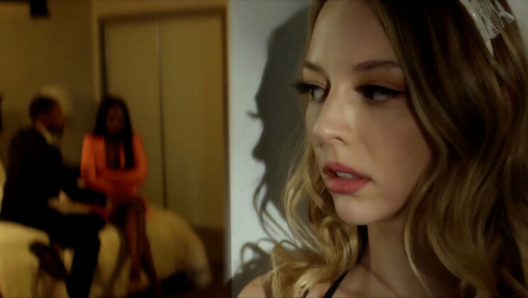 [MYLFXSeries] - Long Hair Brunette Maid in Uniform