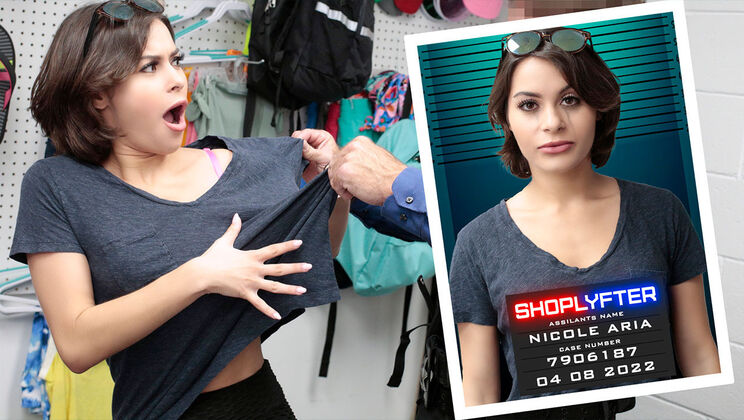 [Shoplyfter] - Nicole Aria's Anal Sex with Older Justin Magnum - Justin Magnum - Nicole Aria