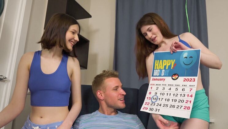 [ClubSweethearts] - Three's Better: 69, Deepthroat, and Cumshot