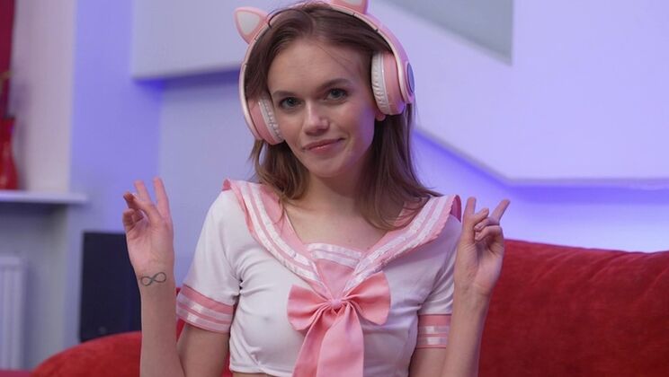 [NRXStudio] - Schoolgirl Fucks Old Italian Man in Rough Sex Scene - Leo Casanova - Ksu Bobo