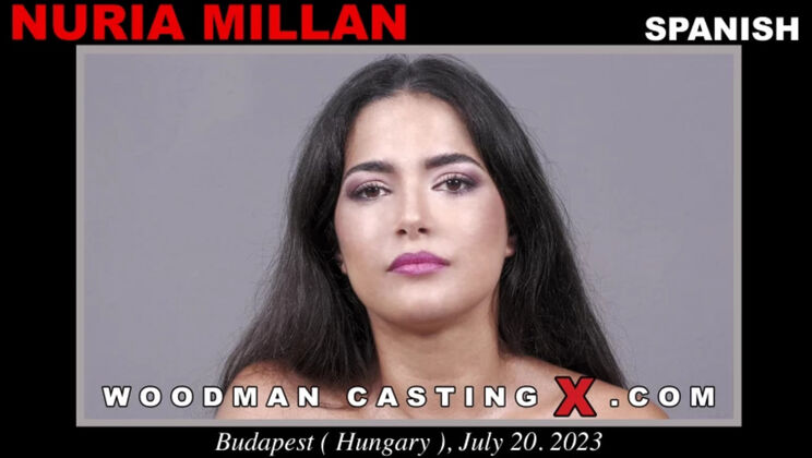 [WoodmanCasting] - Nuria Millan Loves Pussy and Ass - Nuria Millan