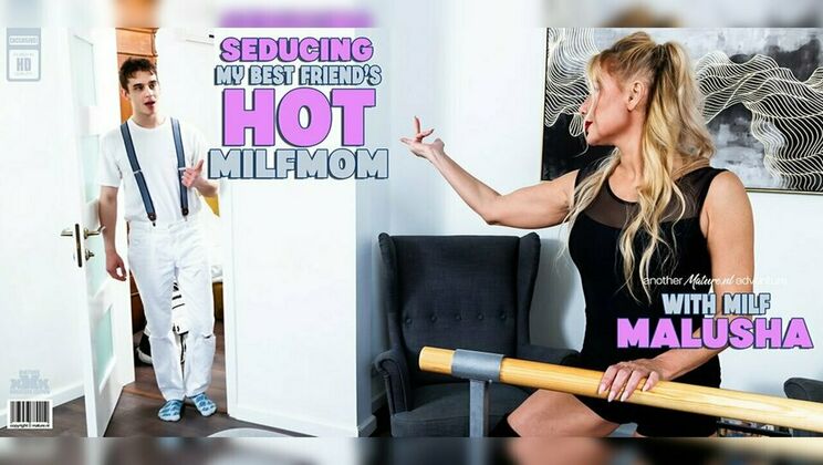 Malusha, a MILF Mom, Gets Seduced for a Hardcore Fucking