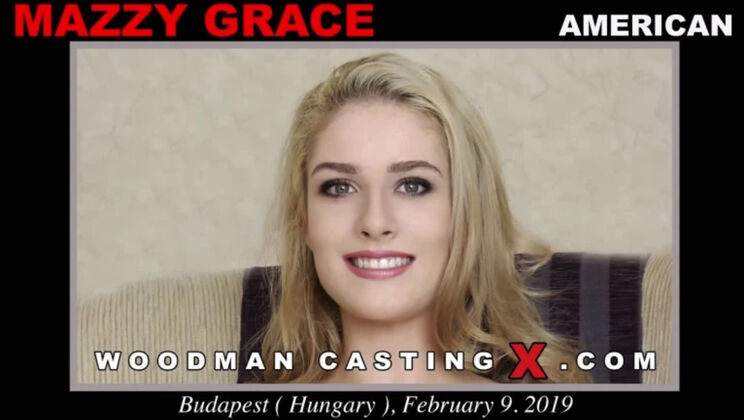 [WoodmanCasting] - Young Blonde Mazzy Grace Gets Fucked - Mazzy Grace