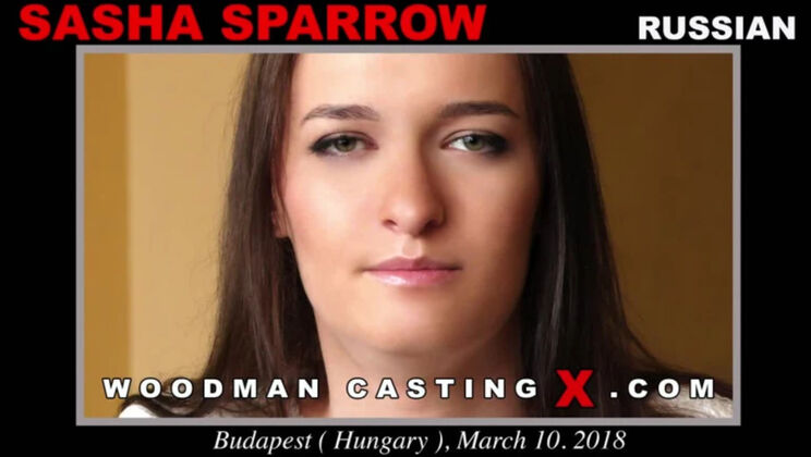 [WoodmanCasting] - Flexible Sasha Sparrow in Humiliation Scene - Sasha Sparrow