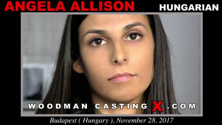 [WoodmanCasting] - Skinny Brunette Angela Allison in Erotic Casting - Angela Allison