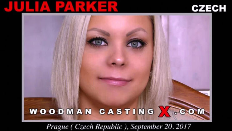 [WoodmanCasting] - Double Penetration with Skinny Blonde Julia - Julia Parker