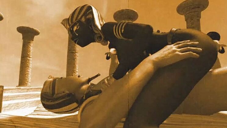 Big Tits, Butt, and Cock Action