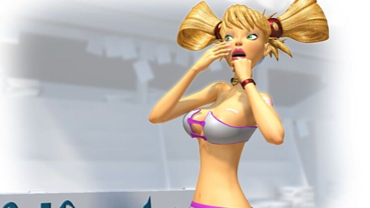 Public Display of Blonde Mrs Doe’s Big Assets