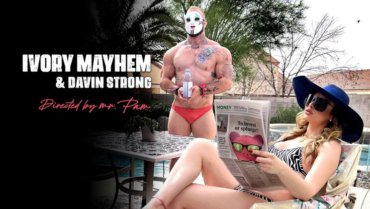 [TSSeduction(Kink)] - Ivory Mayhem's Femdom Films: Davin Strong's Humiliation - Ivory Mayhem - Davin Strong