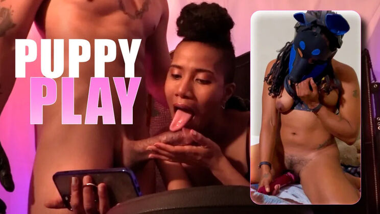 [KinkyBites] - King Noire Flogs Jet Setting Jasmine In BDSM Play - Jet Setting Jasmine - King Noire - Halo