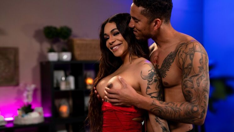 [TransSensual] - Eva Maxim's Anal Massage with Axel Greene - Scene 1 - Eva Maxim - Axel Greene