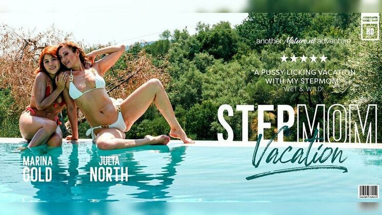 [Mature.nl] - Julia North's Natural Tits and Marina Gold's Shaved Pussy - Julia North - Marina Gold