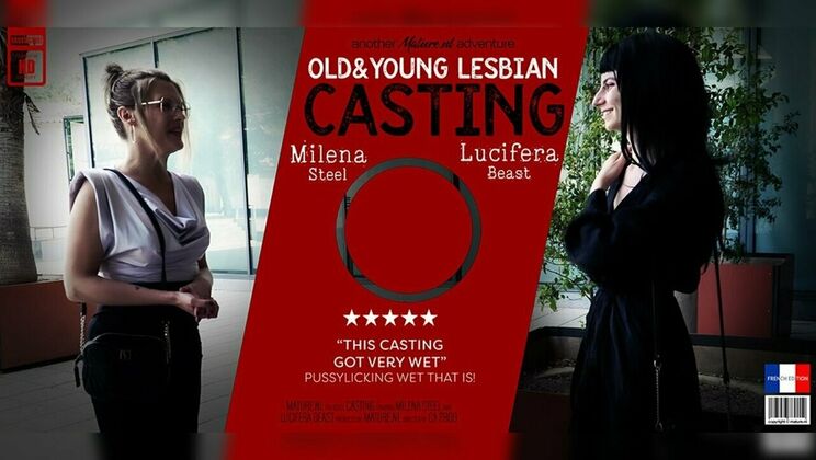 Old and Young Lesbians: Lucifera and Milena's Hot Date