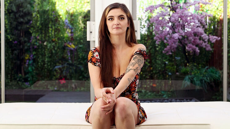 [NetVideoGirls] - Harper's Deepthroat Audition Tape - Harper