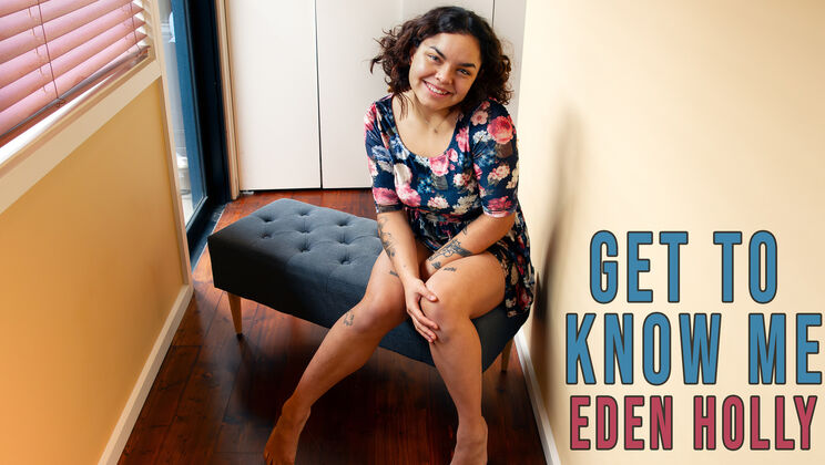 Know Eden Holly in a Solo Masturbation Video