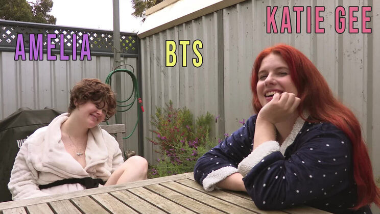 [GirlsOutWest] - Aussie Hairy Secrets: Amelia P & Katie Gee Chat - Katie Gee - Amelia P