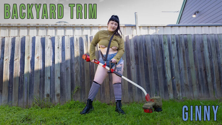 [GirlsOutWest] - Hairy Australian Babe Ginny Plays Alone - Ginny