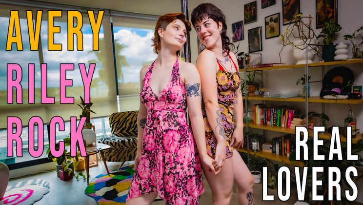 [GirlsOutWest] - Hairy Australian Lesbians in Love - Avery - Riley Rock