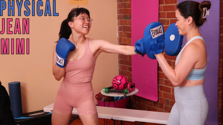 [GirlsOutWest] - Jean & Mimi: Lesbian Fun and Games - Jean - Mimi P