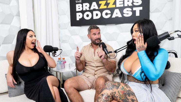 [Brazzers] - Australian, European, and Asian in a FFM Frenzy - Angela White - Manuel Ferrara - Connie Perignon