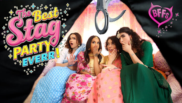 [BFFs] - Pussy Licking and Facial Action at Latina Party - Naudi Nala - Nina White - Satine Summers - Jason Sarcinelli - Nikki Slick