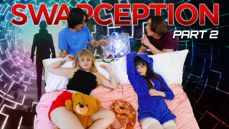 [SisSwap] - Female Orgasm and Cum Swapping in Foursome - Elias Cash - Lana Smalls - Evie Christian - Axel Haze