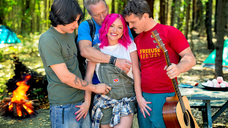 [FreeUseFantasy] - Older Guys Share Young Girlfriend for Pussy Licking - Robby Echo - Clarke Kent - Gracie Gates - Elias Cash