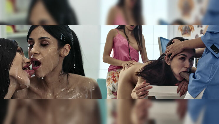 Medical Exam Pt. 2: Zazie Skymm's Big Tits Orgy