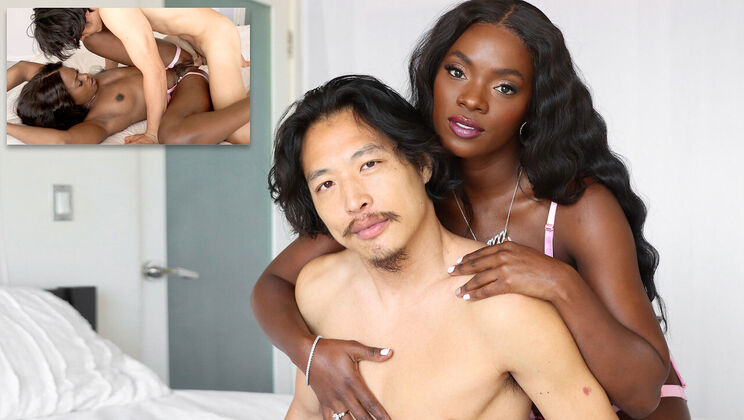 [DeepLush] - POV Blowjob & Cum in Mouth Action - Ana Foxxx - Leo Vice