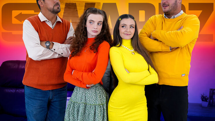 [DaughterSwap] - A Taboo Mix of Spanking and Licking - Juan Largo - Danny Mountain - Serena Hill - Marina Vaylor