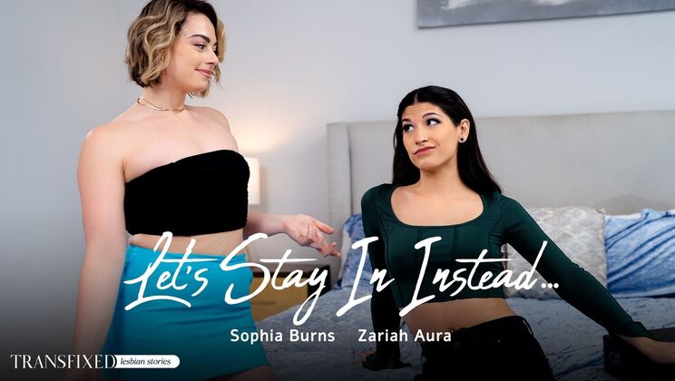 [Transfixed] - Blonde vs. Brunette: Who Will Win? - Sophia Burns - Zariah Aura