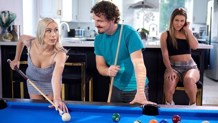 [AdultTime] - Threesome Blowjob and Deepthroat Action - Paige Owens - Kay Lovely - Robby Apples