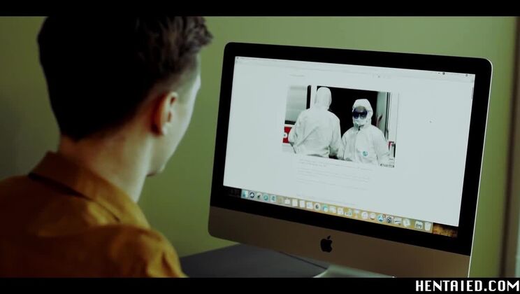 [Hentaied] - Haneen's Feet Tease Mr. Alien Before Sex - Haneen