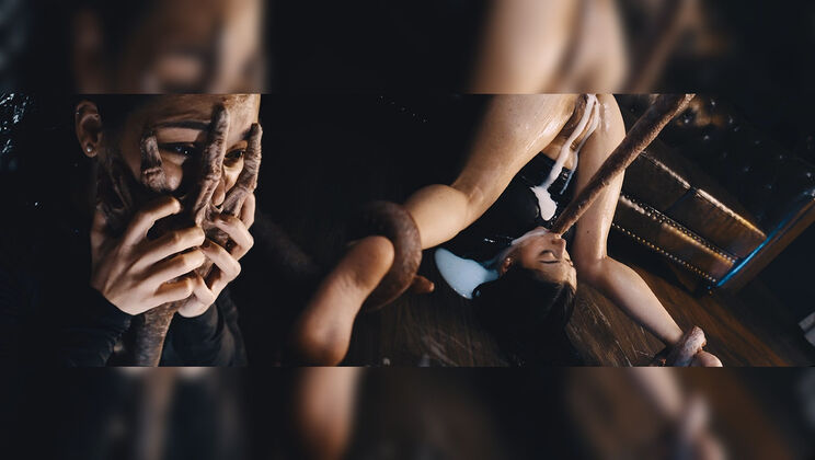 Shelena's Creampie and Bondage Delight