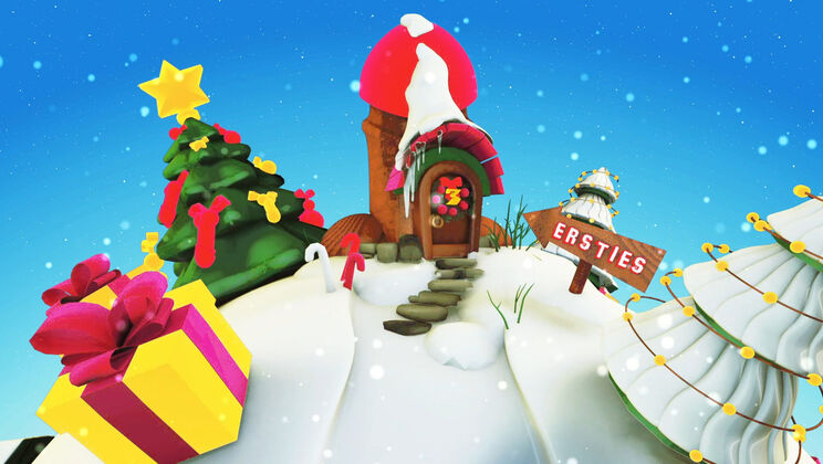 [Ersties] - Doggystyle & Kissing in Laney & Olive’s Advent Play - Laney (Ersties) - Olive (Ersties)